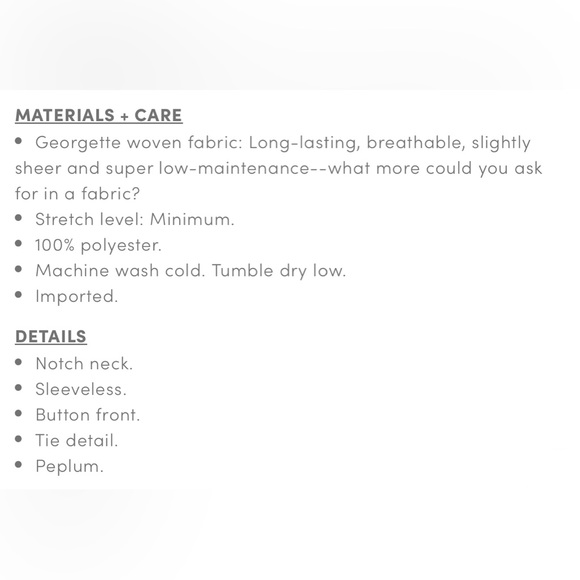 Torrid Peplum Georgette Button-Front Tie-Front Blouse Women’s Size 6X Black - Picture 10 of 11